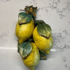 Rustic Yellow Lemon Cluster Wall Decor